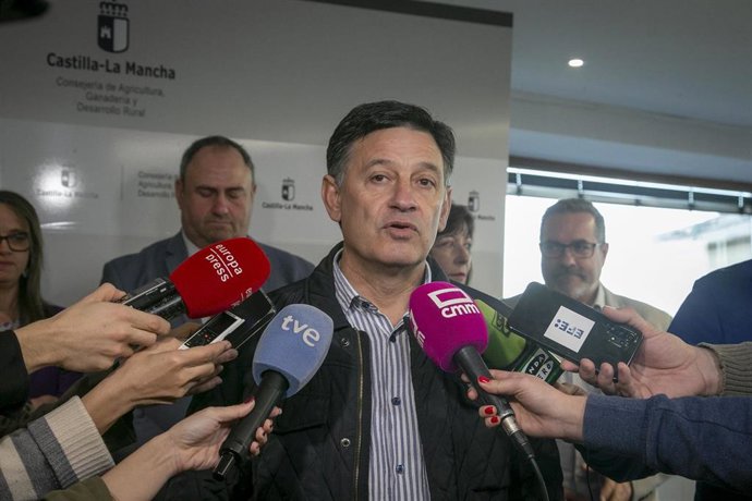 El secretario general de UPA Castilla-La Mancha, Julián Morcillo