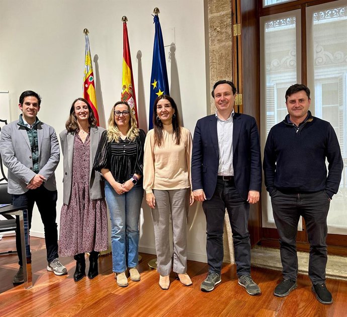 Imatge de la reunió amb Fepeval