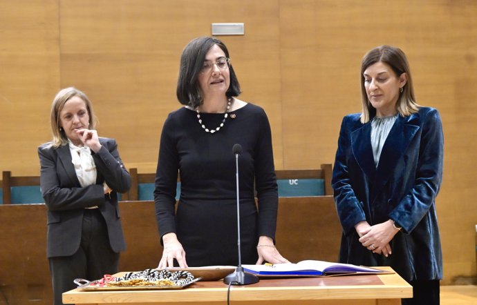 La nueva rectora de la Universidad de Cantabria, Conchi López