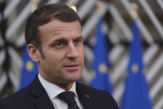 Archivo - Arquivo - Presidente da Frana, Emmanuel Macron