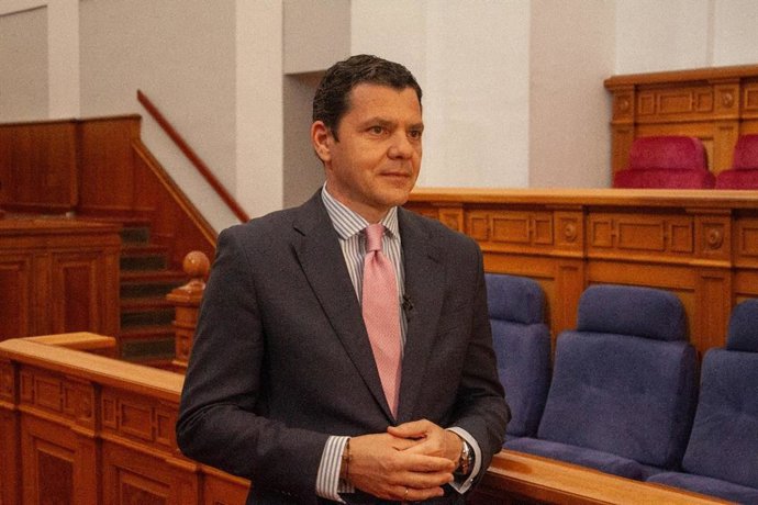 El parlamentario del Grupo Vox en las Costes, Luis Blázquez.