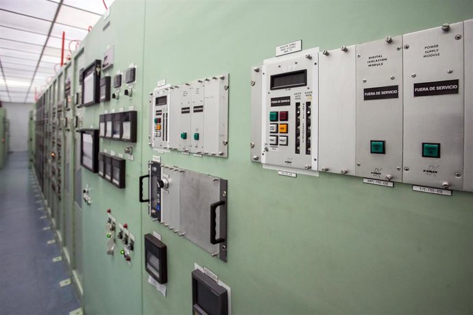 Archivo - Sala de control de la central nuclear de Santa María de Garoña, a 23 de noviembre de 2023, en Santa María de Garoña, Burgos, Castilla y León (España).