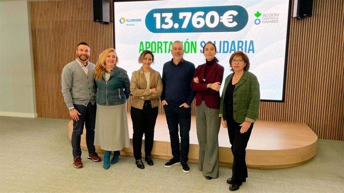 Ilunion Hoteles recauda este año 13.760 euros y reafirma su compromiso con la campaña 'Restaurantes contra el Hambre'