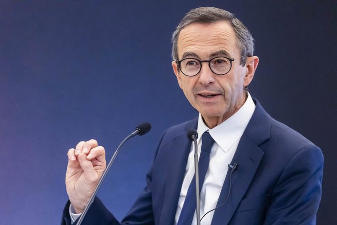 Imagem de arquivo do ministro do Interior da França, Bruno Retailleau.