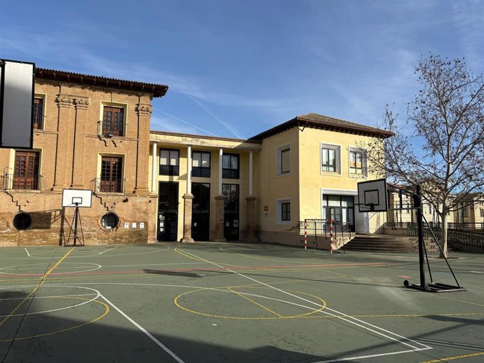 El CEIP San Vicente de Huesca.