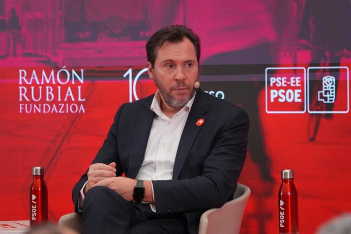 El ministro de Transportes y Movilidad Sostenible, Óscar Puente