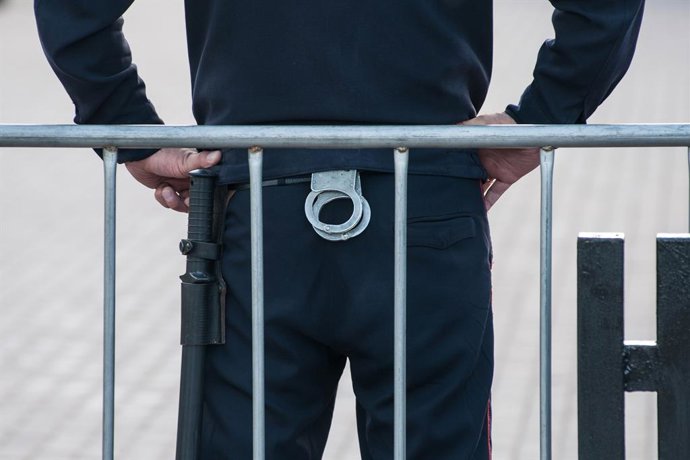 Archivo - Arquivo - Imagem de arquivo de um policial russo