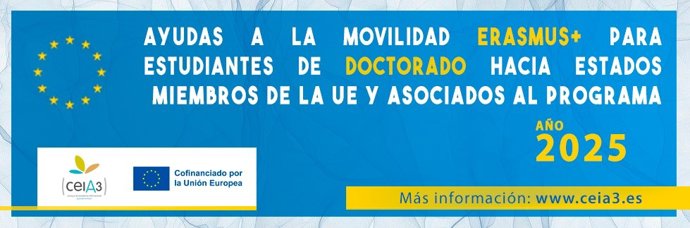 Imagen de la nueva convocatoria del ceiA3.