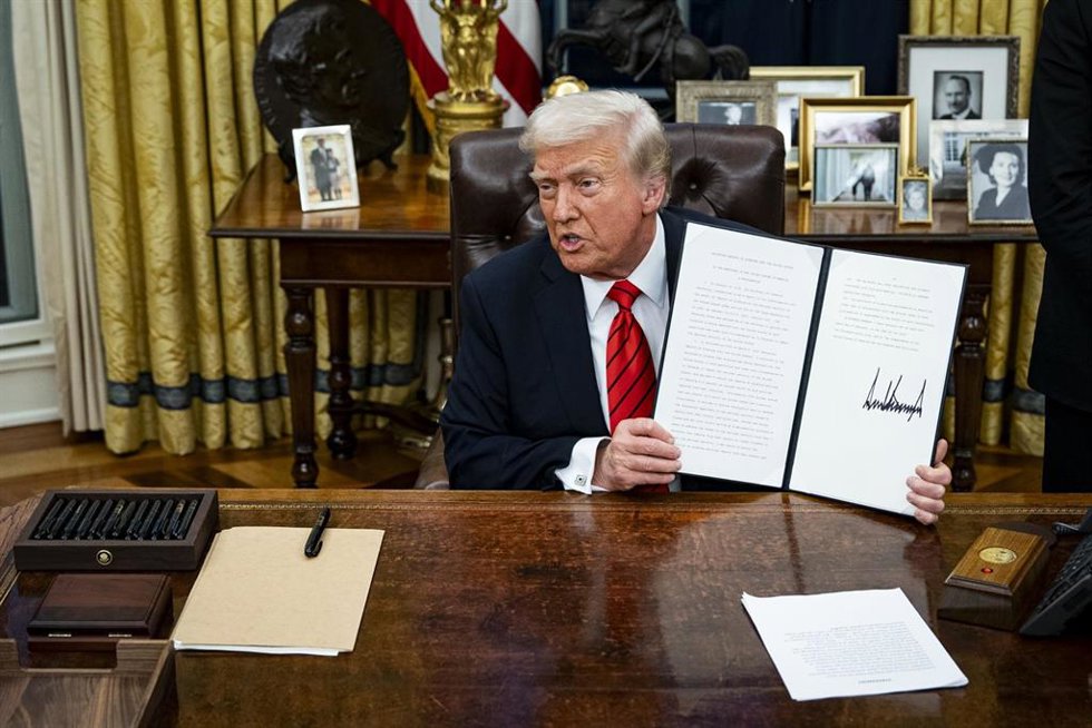 El presidente de Estados Unidos, Donald Trump