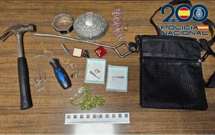 Herramientas utilizadas por los ladrones