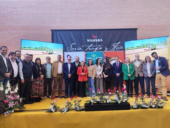 Inauguración de la Feria de la Trufa de Soria en Abe
