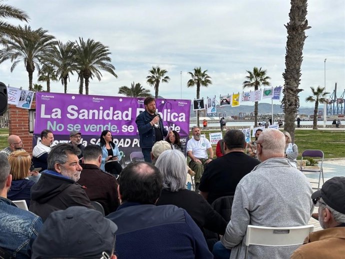 Podemos llama a una "gran alianza democrática" por sanidad pública andaluza ante el "maltrato" por parte de la Junta