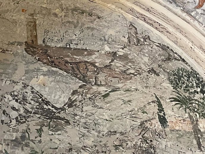 Descubren pinturas del siglo XVII en la iglesia de la Villa de El Toro