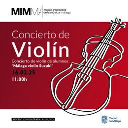 Mimma acoge un concierto especial de los alumnos más jóvenes de la escuela de violín Suzuki de Málaga ofrecerán