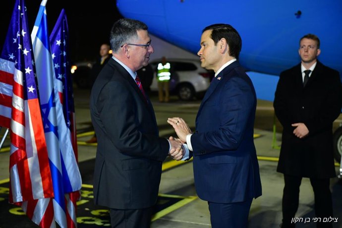 Marco Rubio e Gideon Saar