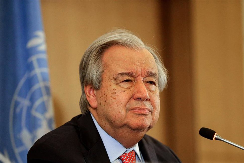 El secretario general de la ONU, António Guterres.