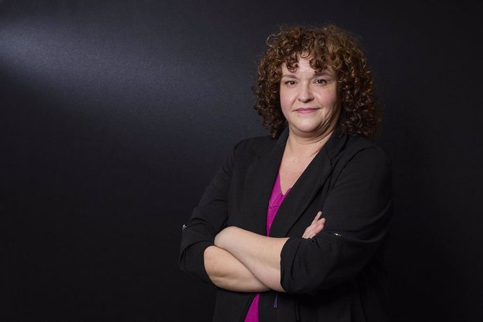 La secretaria general de UGT Madrid, Susana Huertas Moya, posa para Europa Press.