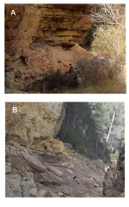 Cultura inspecciona los conjuntos de arte rupestre susceptibles de haber sufrido daños por los efectos de la riada