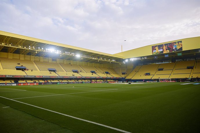 Archivo - General view during the UEFA Europa League, Round of 16, football match played between Villarreal CF and Olympique de Marseille at Estadio de la Ceramica on March 14, 2024, in Villarreal, Spain.