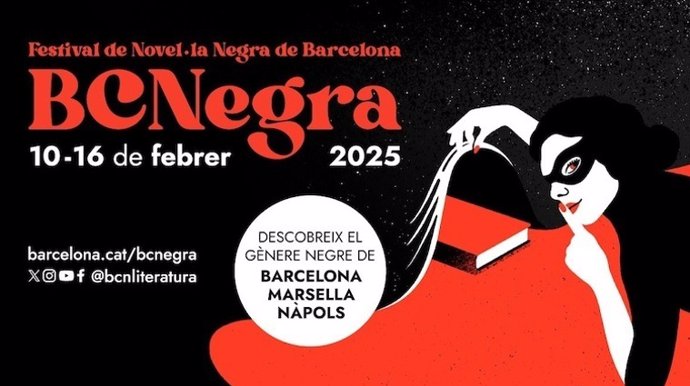 Imatge promocional del festival BCNegra 2025