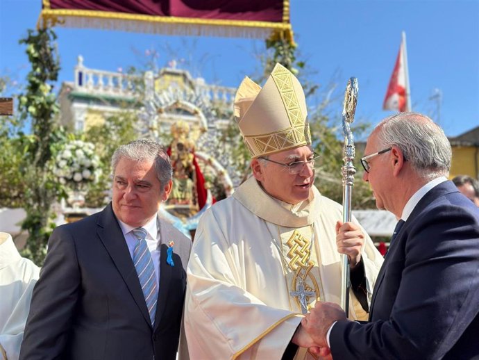 El Obispo de Jaén, Monseñor Sebastián Chico, ha presidido la Misa pontifical.