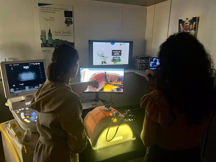 Aula de simulación clínica del Hospital de Valme