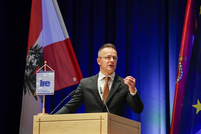 Archivo - Péter Szijjártó, ministro húngaro de Asuntos Exteriores.