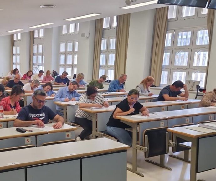 Imágenes de actividad académica en la UPO