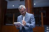 Foto: Padilla muestra la "total intención de retomar" las negociaciones con los sindicatos sobre el Estatuto Marco