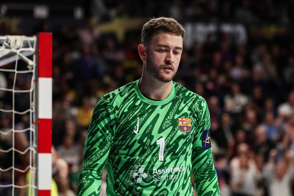 Archivo - El portero del Bara de balonmano Gonzalo Pérez de Vargas