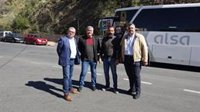PSOE en Diputación de Málaga exige a Junta un cambio en la ruta del autobús que conecta Almáchar y El Borge con Vélez