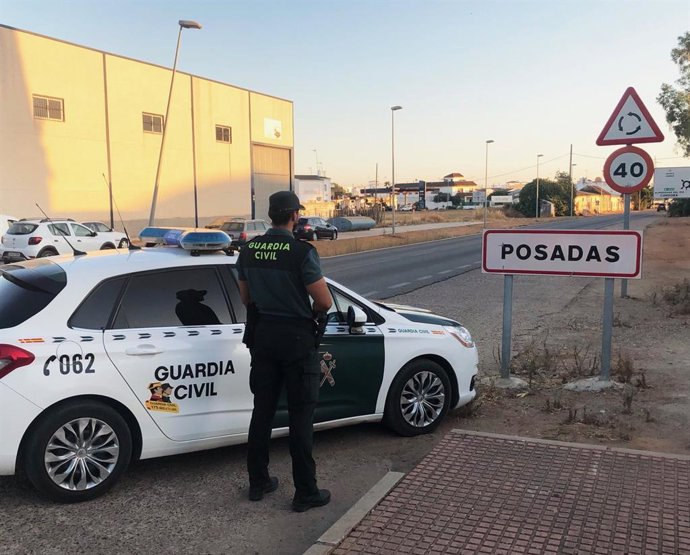 Archivo - Guardia Civil en Posadas.