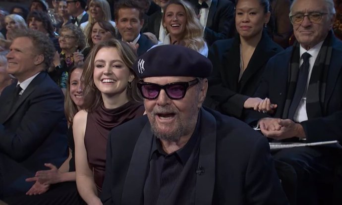VÍDEO: Sorprendente reaparición de Jack Nicholson en el 50 aniversario de Saturday Night Live