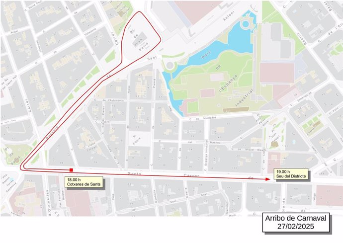 La rua del Carnestoltes de Barcelona 2025