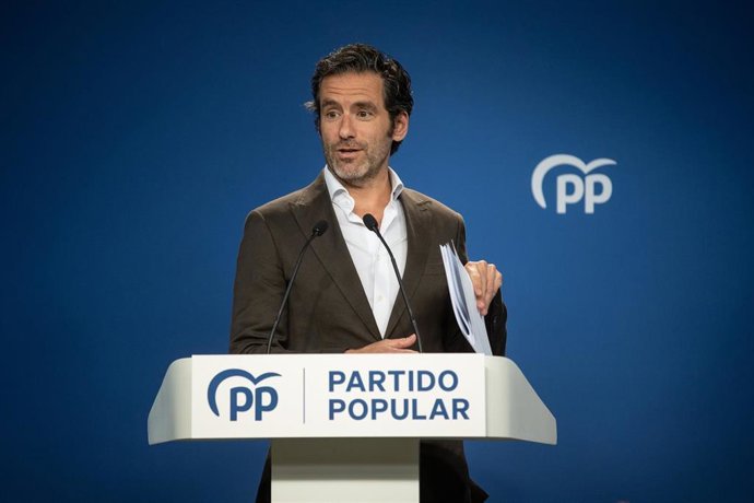 Archivo - El portavoz del PP, Borja Sémper
