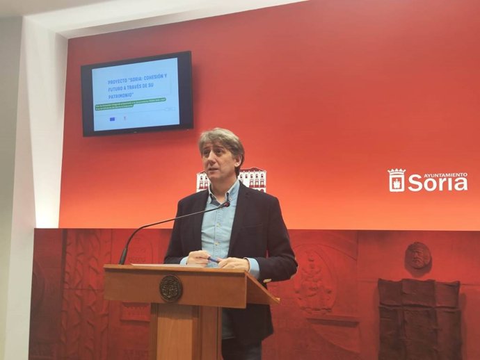 El alcalde de Soria presenta el proyecto de revitalización del barrio de El Calaverón.