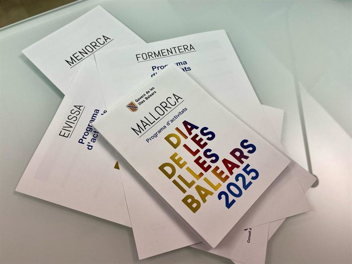 Programas de actividades del Día de Baleares 2025.