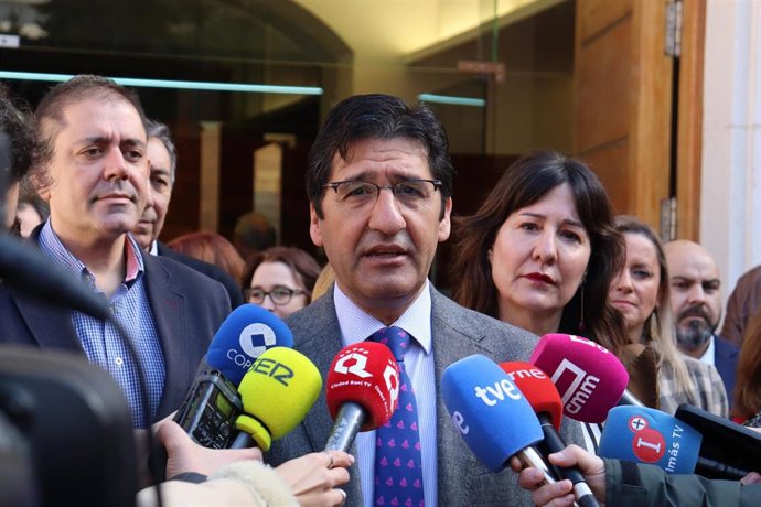 El vicepresidente segundo de la Junta de Comunidades de Castilla-La Mancha, José Manuel Caballero.