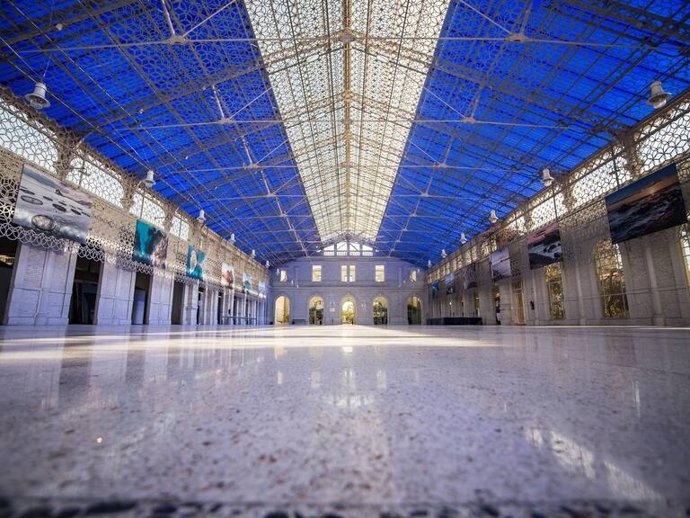 Interior de la sede de Casa Mediterráneo, en una imagen de archivo.