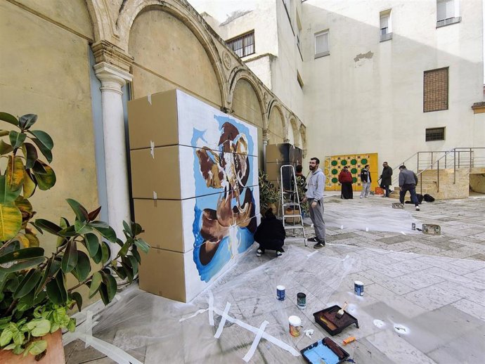 La Junta apuesta por el arte urbano con el evento público 'EnCaja 2025'