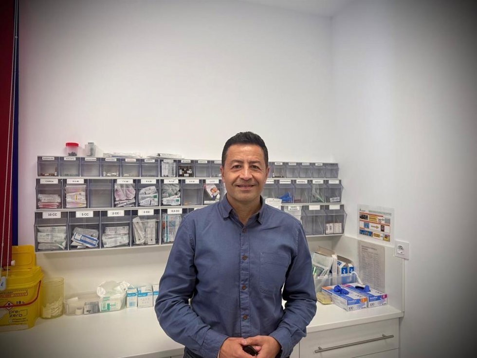 El gerente del Distrito Sanitario Almería, Miguel Zapata.