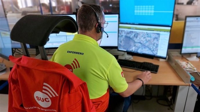 Sala operativa del 112 Canarias