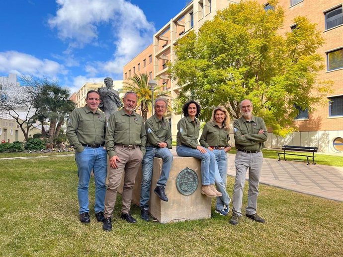 Investigadores de la Universidad de Jaén que participarán n un proyecto de la Campaña Antártica Española.