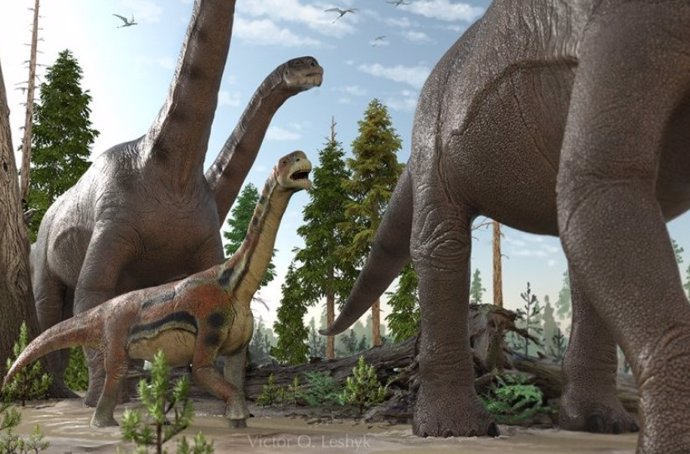 Los dinosaurios moldearon su entorno para la evolución de la fruta tras su extinción