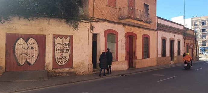 Vivienda de la calle Ayamonte de Huelva capital.