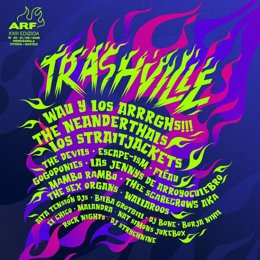 La carpa de Trashville da cabida a bandas de garage, rockabilly, surf, psychobilly y punk