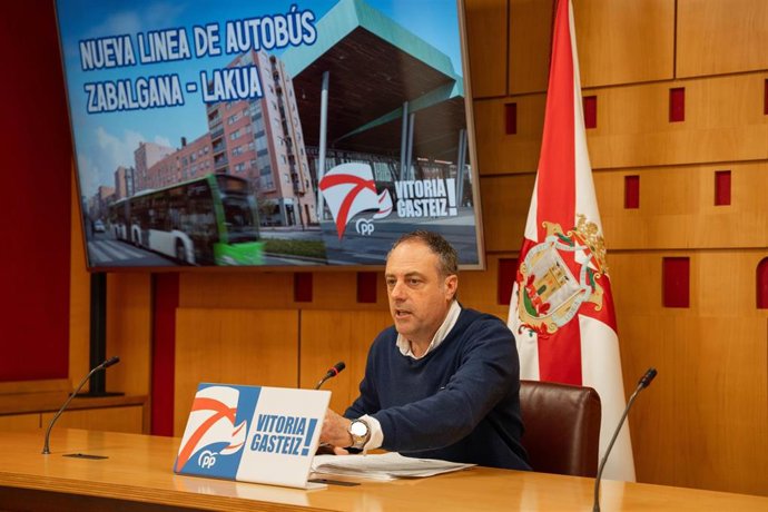 El concejal de PP Vitoria Alfredo Iturricha