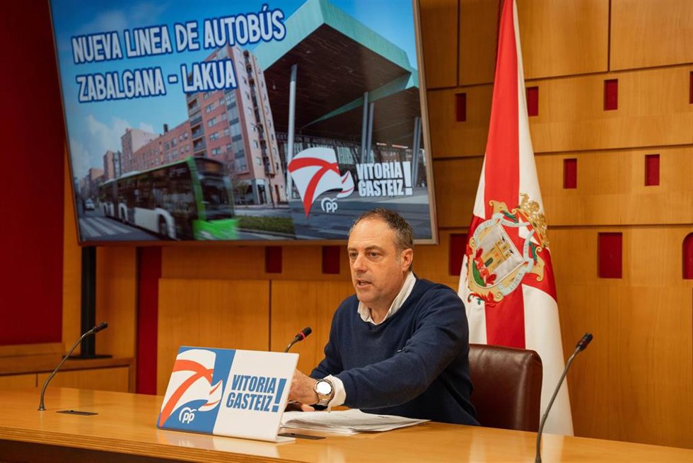 El concejal de PP Vitoria Alfredo Iturricha
