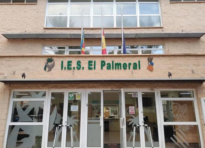 Imagen de archivo del IES El Palmeral de Orihuela (Alicante).
