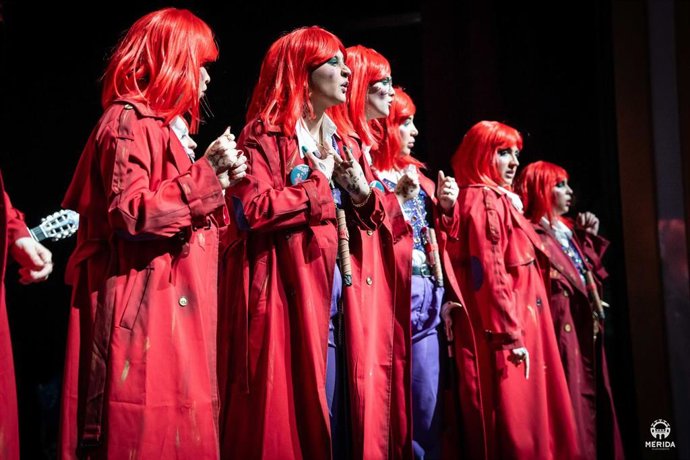 Foto del Concurso de Agrupaciones del Carnaval Romano de Mérida
